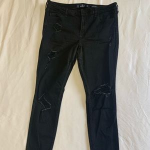 Distressed Hollister Jeans